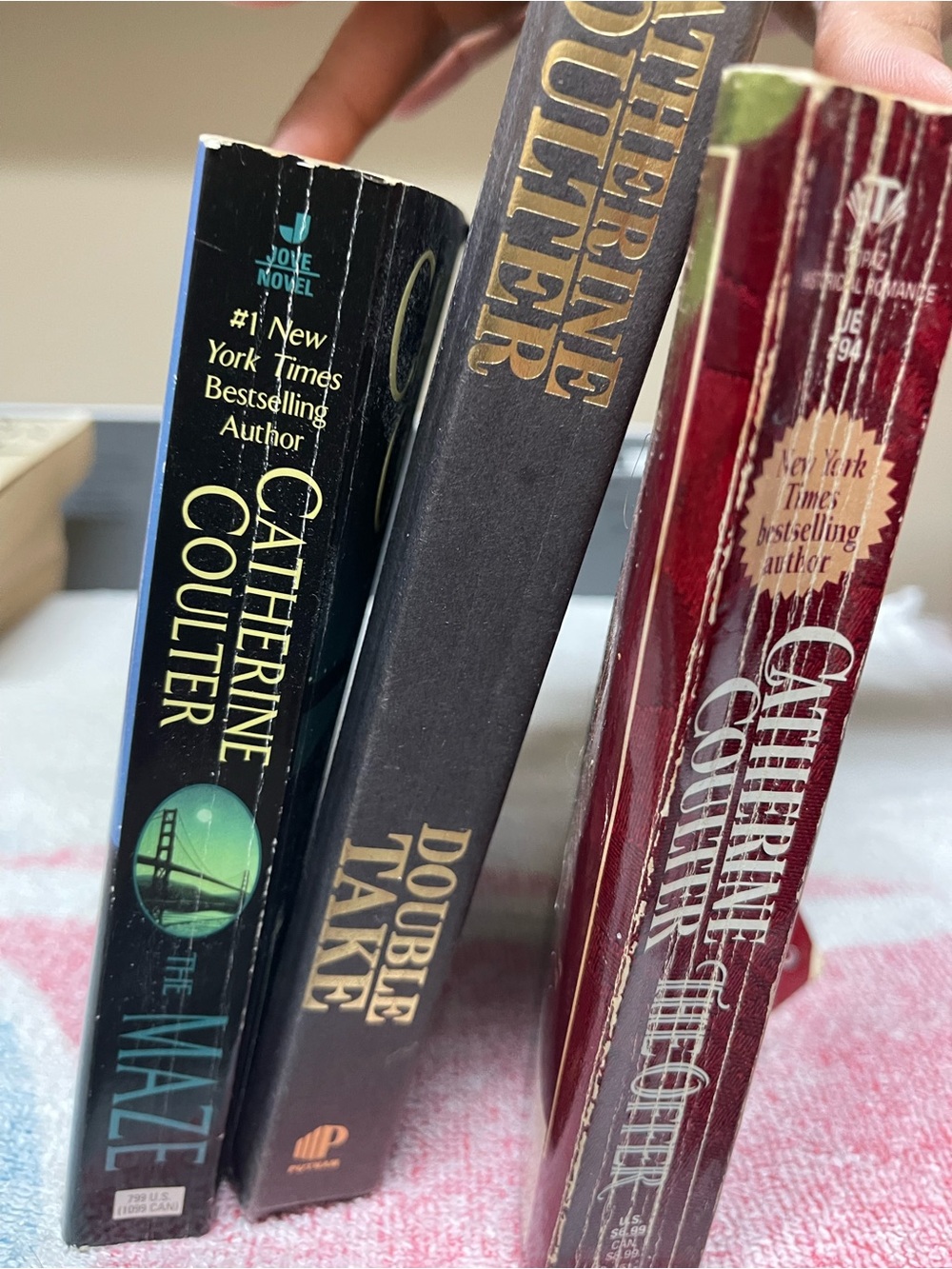 Catherine Coulter Paperback Book Lot 3 Books. The Offer, Double Take,& The Maze